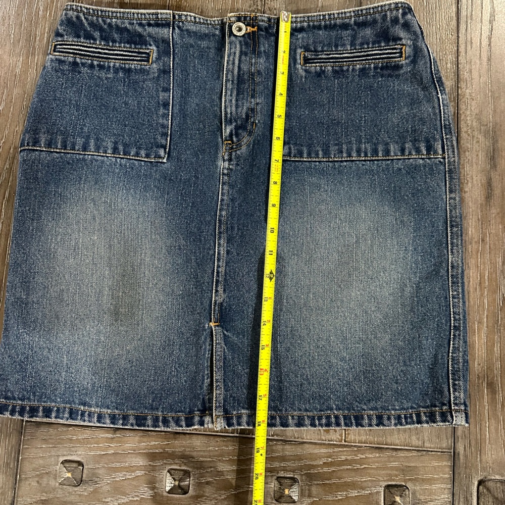 GAP Dark Blue Denim Skirt - Picture 6 of 8